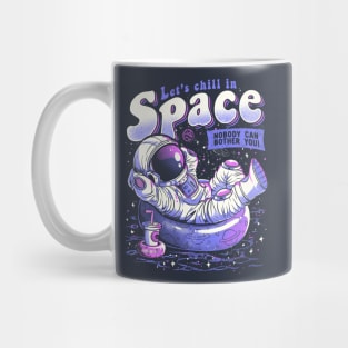 Chilling in Space - Lazy Funny Astrounaut Gift Mug